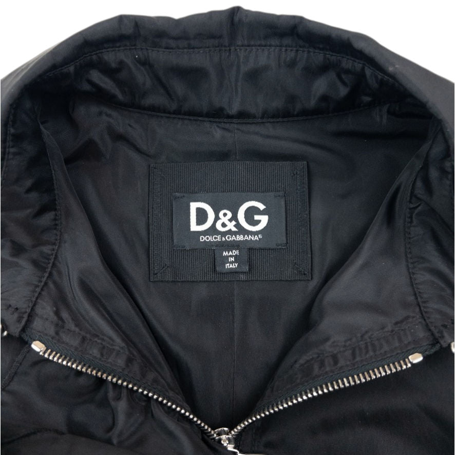 Vintage Dolce & Gabbana Belt Waist Ruffle Jacket Womens Size M