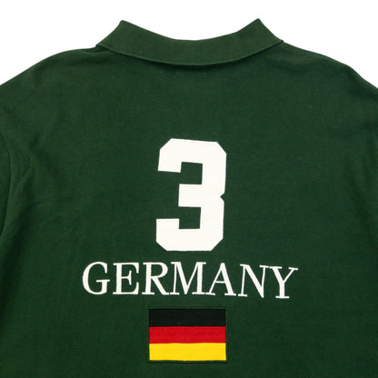Vintage 90s Polo Ralph Lauren Germany Long Sleeve Polo Shirt Size L