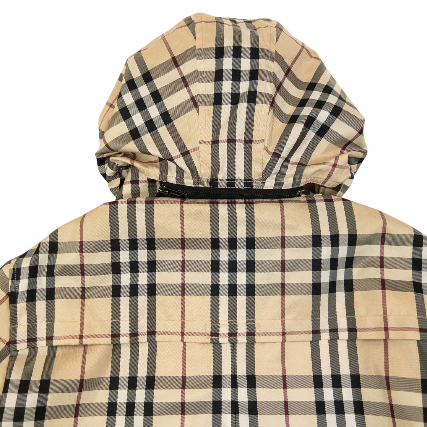Vintage 2000s Burberry Nova Check Belt Waist Jacket Womens Size S