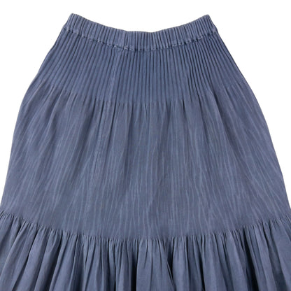 Vintage 90s Issey Miyake PERMANENTE Pleated Skirt Womens Size L