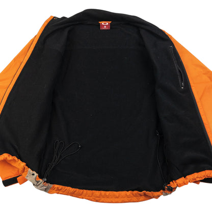 Vintage Oakley Fleece Lined Zip Up Jacket Size M