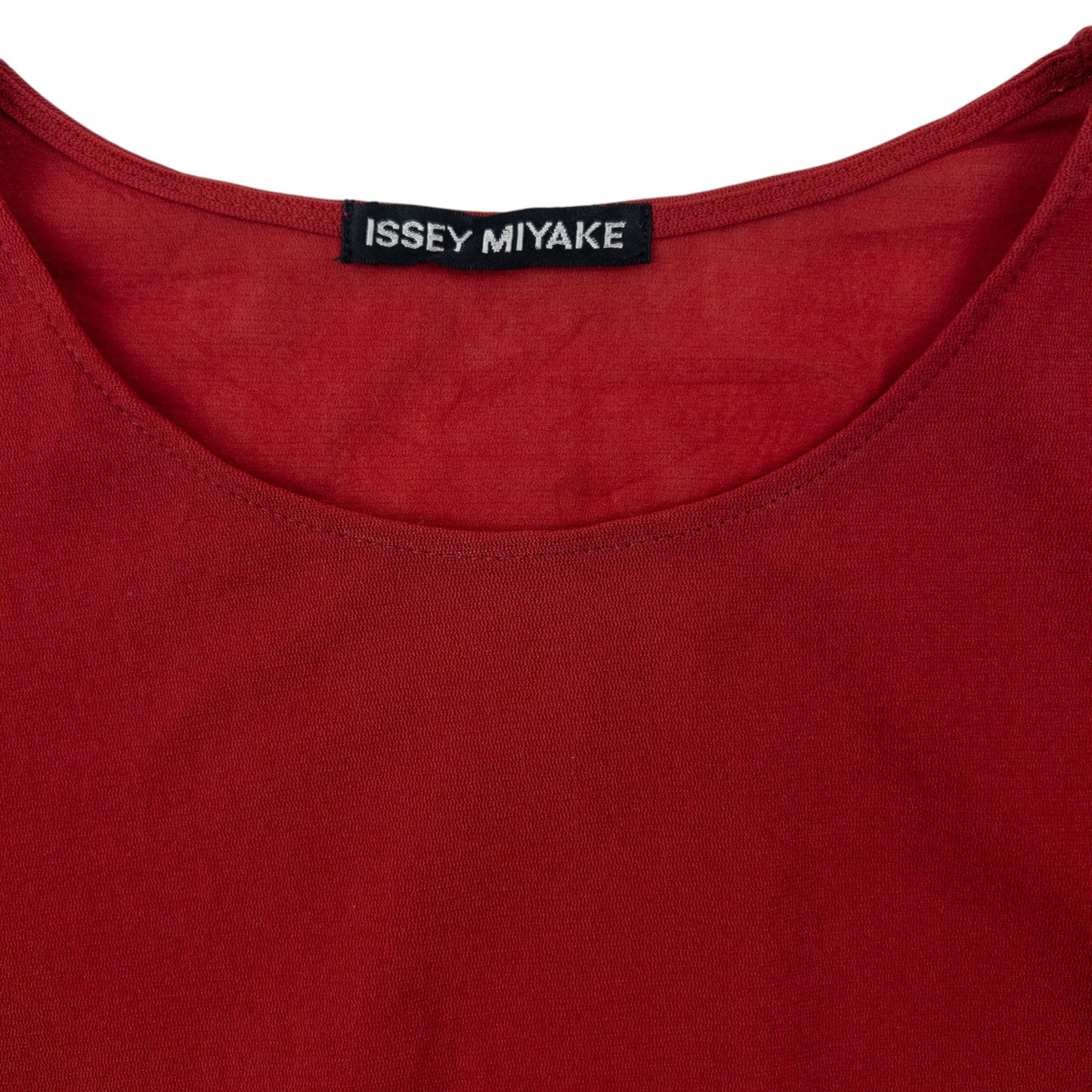 Vintage 2000s Issey Miyake Long Sleeve Mesh T Shirt Womens Size S