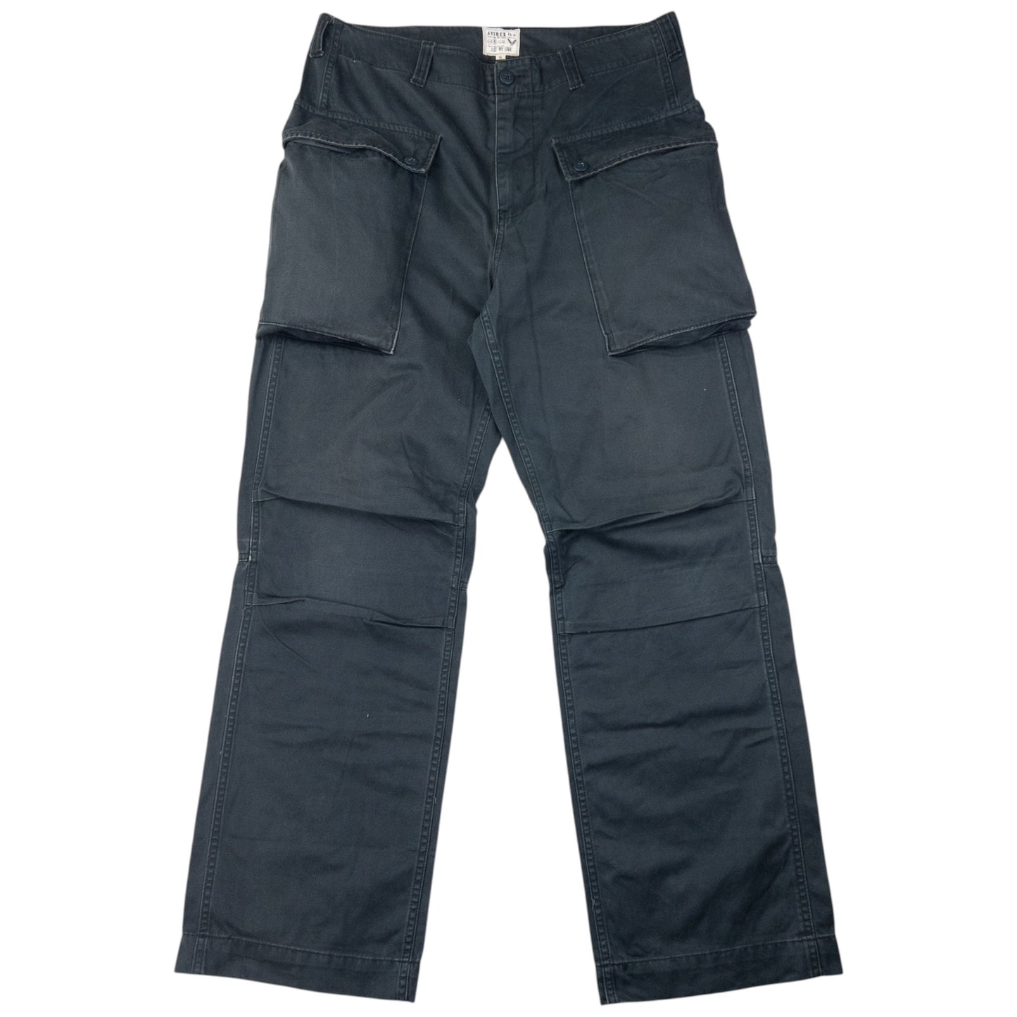 Vintage AVIREX Cargo Pocket Trousers Size W35