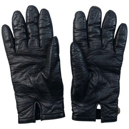 Vintage 2000s Gucci Leather Womens Gloves