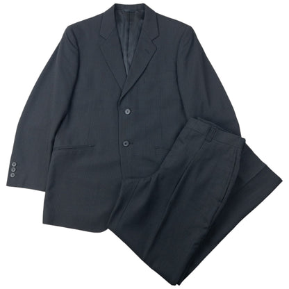 Vintage 90s Yohji Yamamoto D'Urban A.A.R Pinstripe Jacket & Trousers Suit Set Size S