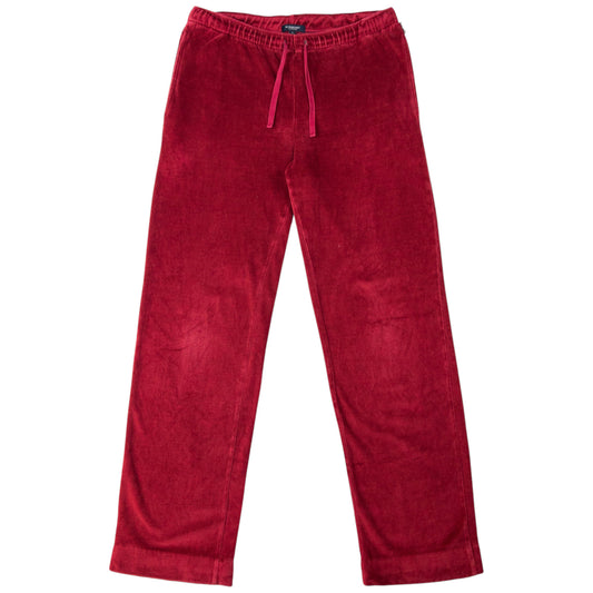 Vintage Burberry Velour Joggers Womens Size L