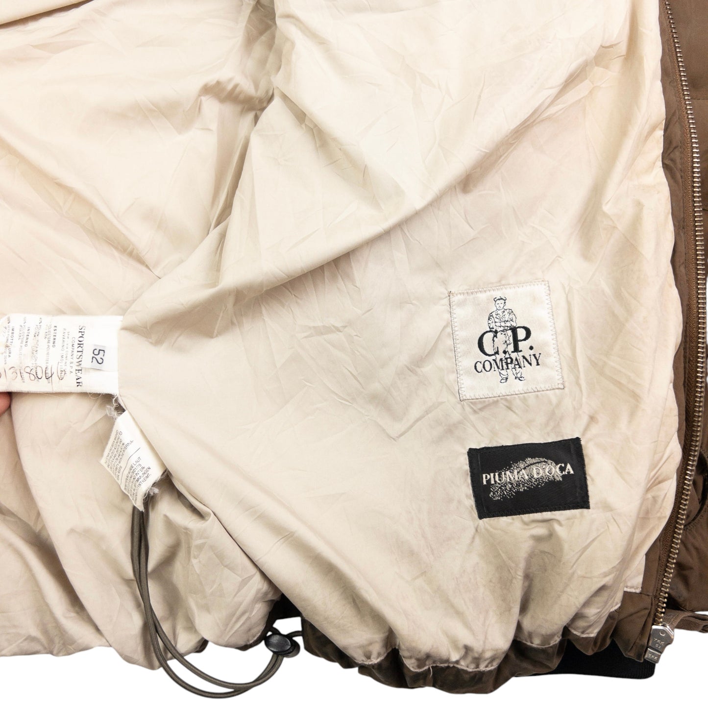 Vintage CP Company Piuma D'Oca Puffer Jacket Size XL