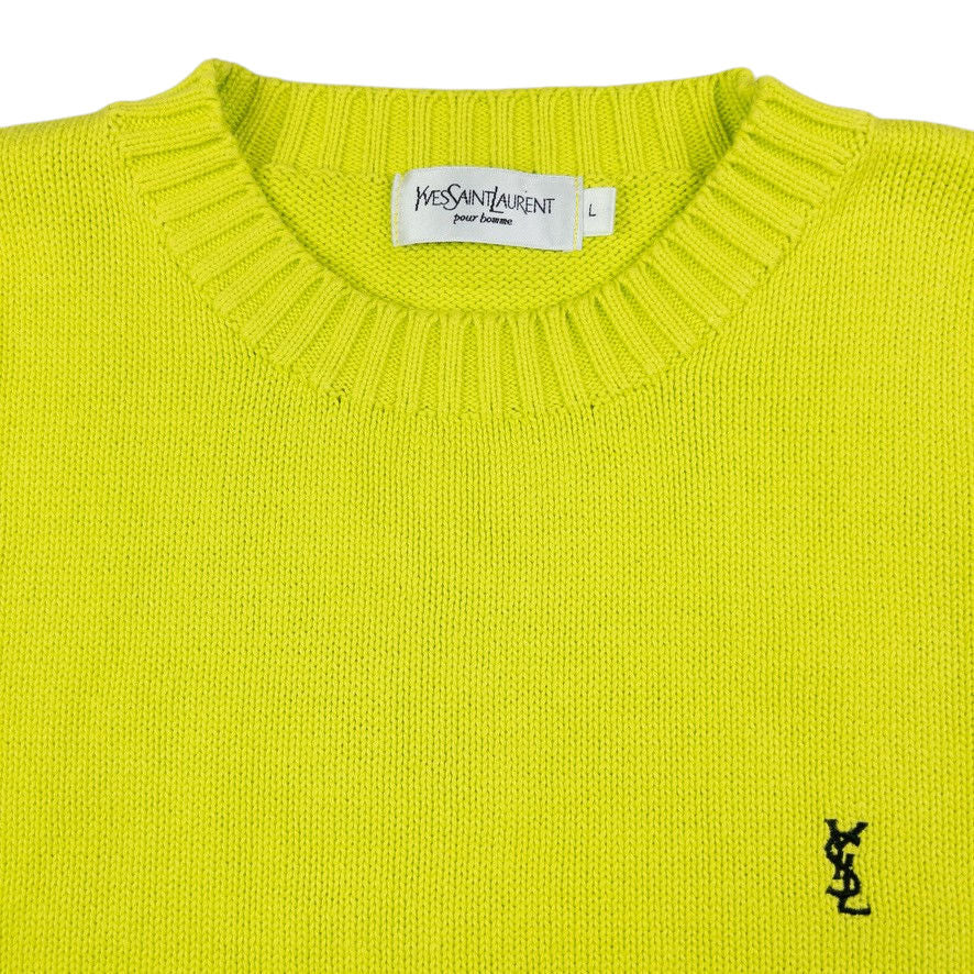 Vintage YSL Yves Saint Laurent Knit Jumper Size L