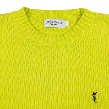 Vintage YSL Yves Saint Laurent Knit Jumper Size L