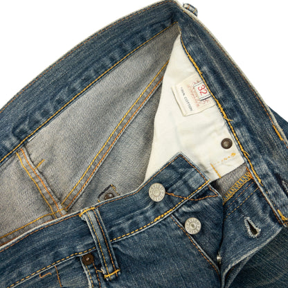Vintage 2000s Evisu Double Dragon Gull Japanese Denim Jeans Size W31
