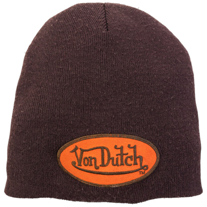 Vintage Von Dutch Embroidered Beanie Hat