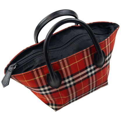 Vintage 2000s Burberry Blue Label Nova Check Handbag