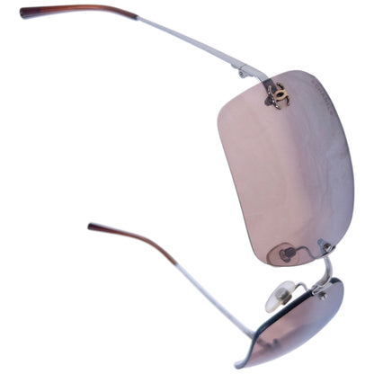 Vintage 2000s Chanel Rimless Sunglasses