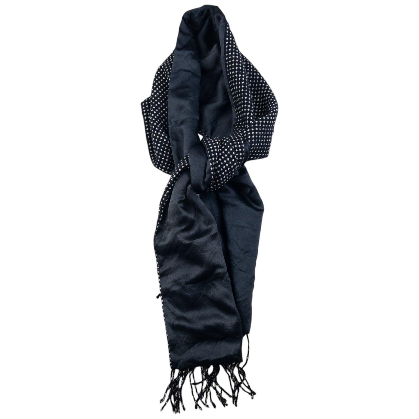 Vintage Giorgio Armani Le Collezioni Wool Tassel Scarf