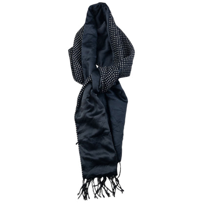 Vintage Giorgio Armani Le Collezioni Wool Tassel Scarf