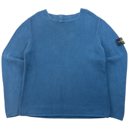 Vintage 2000s Stone Island Knitted Jumper Size M