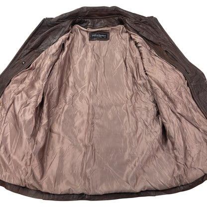 Vintage YSL Yves Saint Laurent Leather Jacket Size M