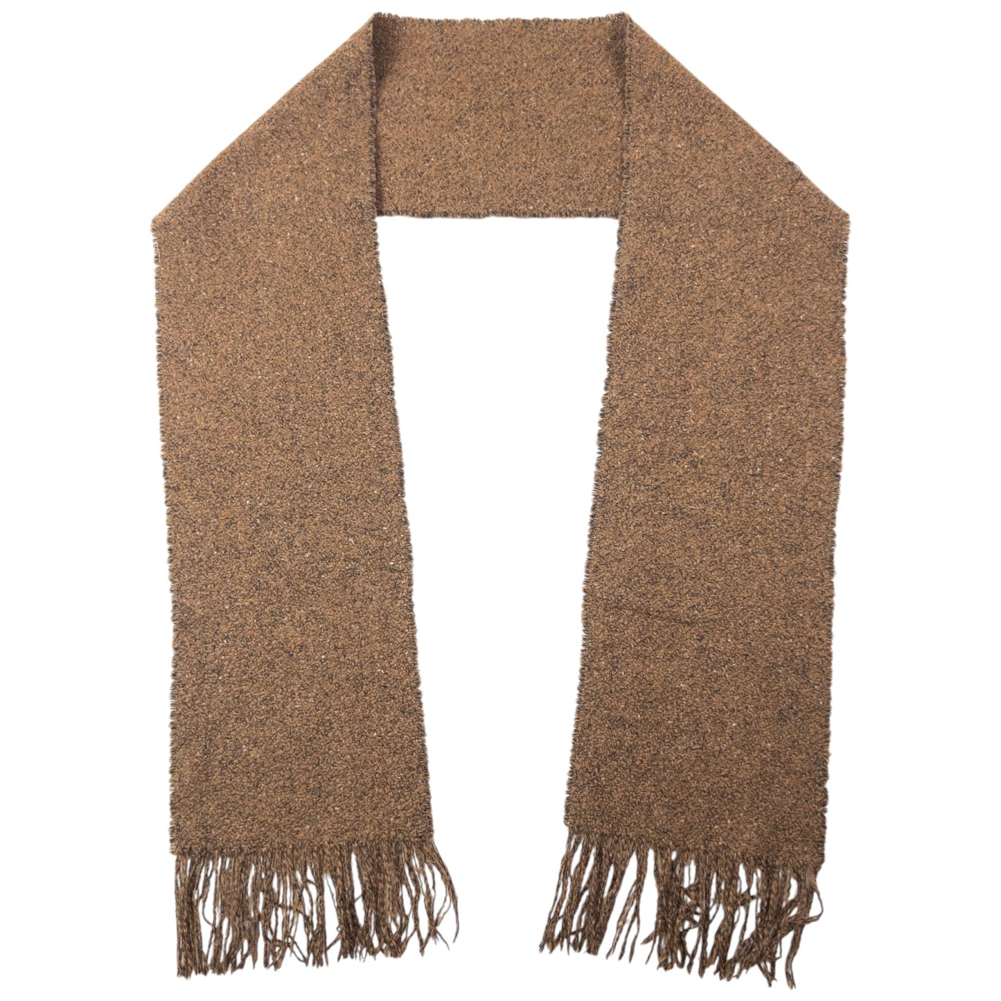 Vintage Burberry Wool Tassel Scarf