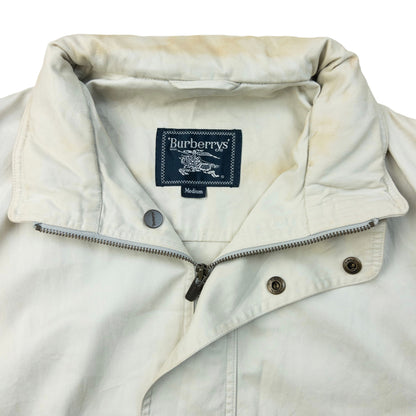 Vintage 90s Burberry Zip Up Jacket Size S