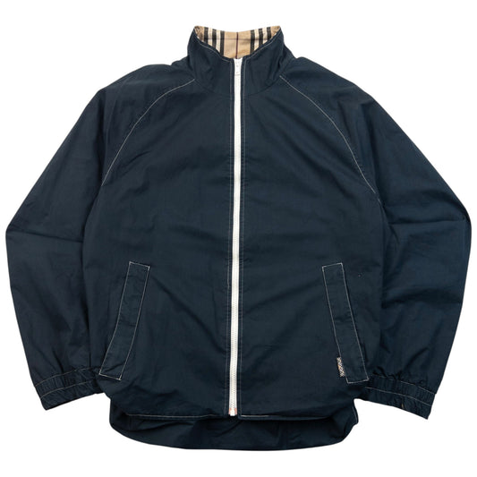 Vintage 2000s Burberry Zip Up Jacket Size L