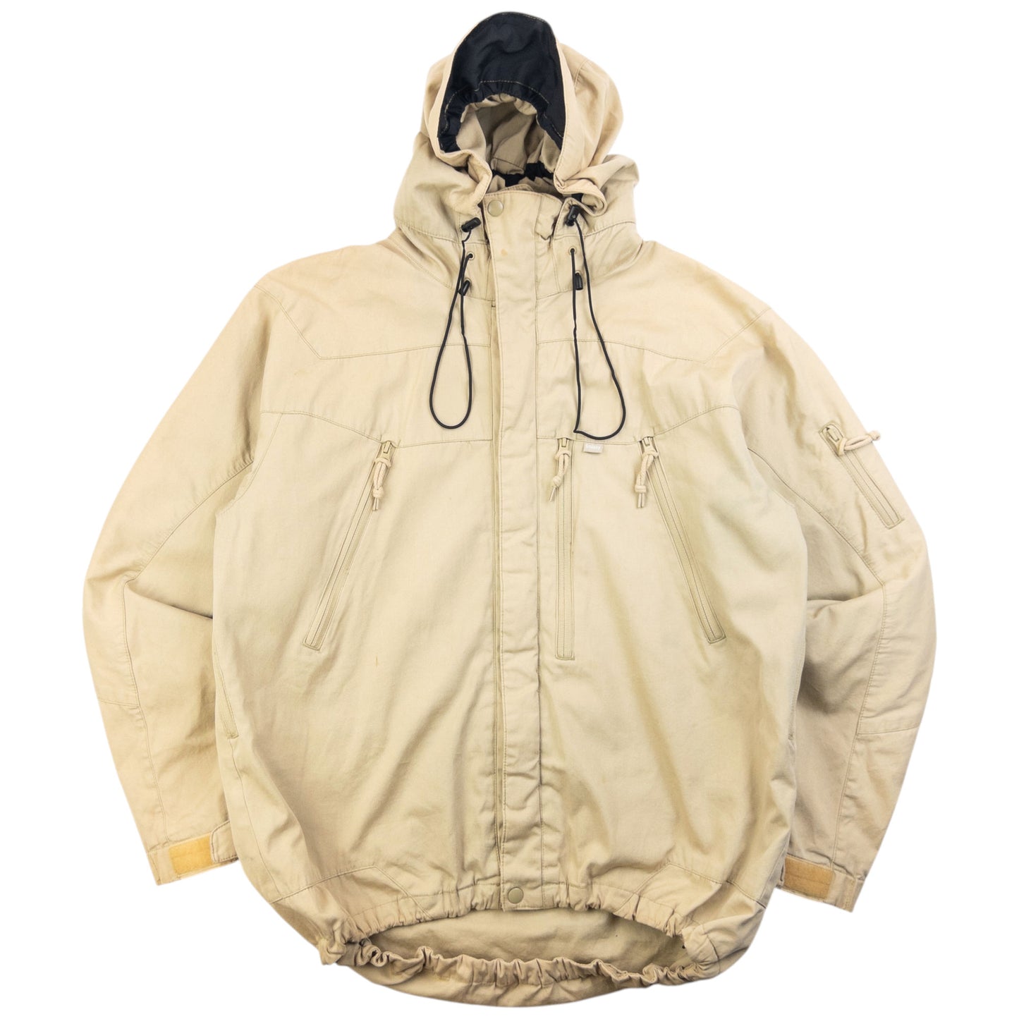 Vintage 2000s Stussy Multi Zip Up Jacket Size L