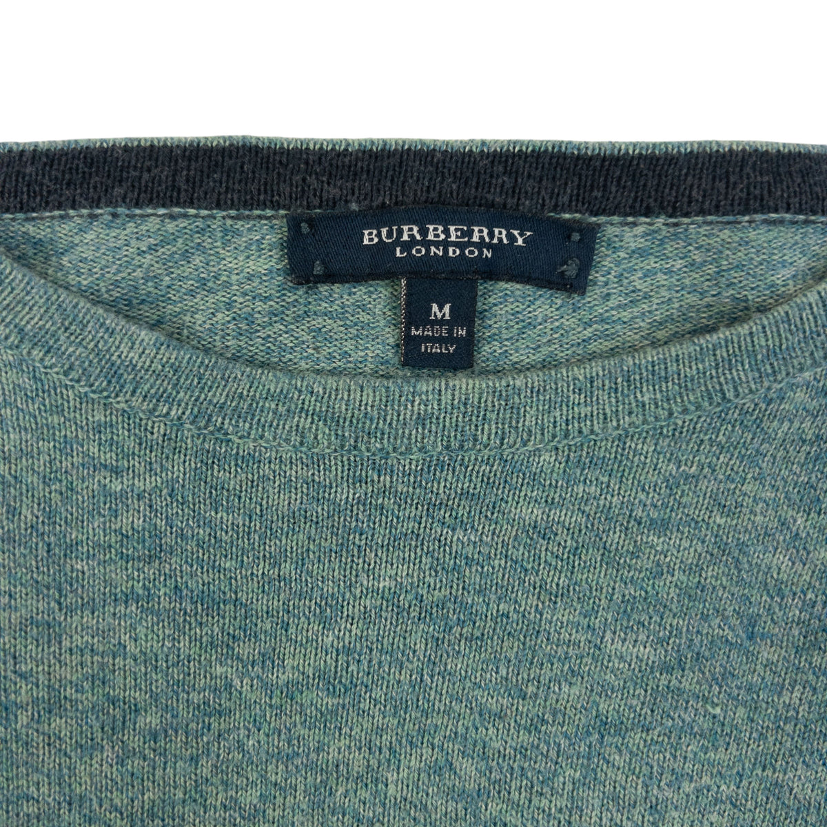 Vintage 2000s Burberry Nova Check Sleeve Jumper Size M