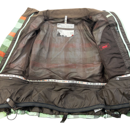 Vintage 2000s Burton City System Checkered Snowboarding Jacket Size XS
