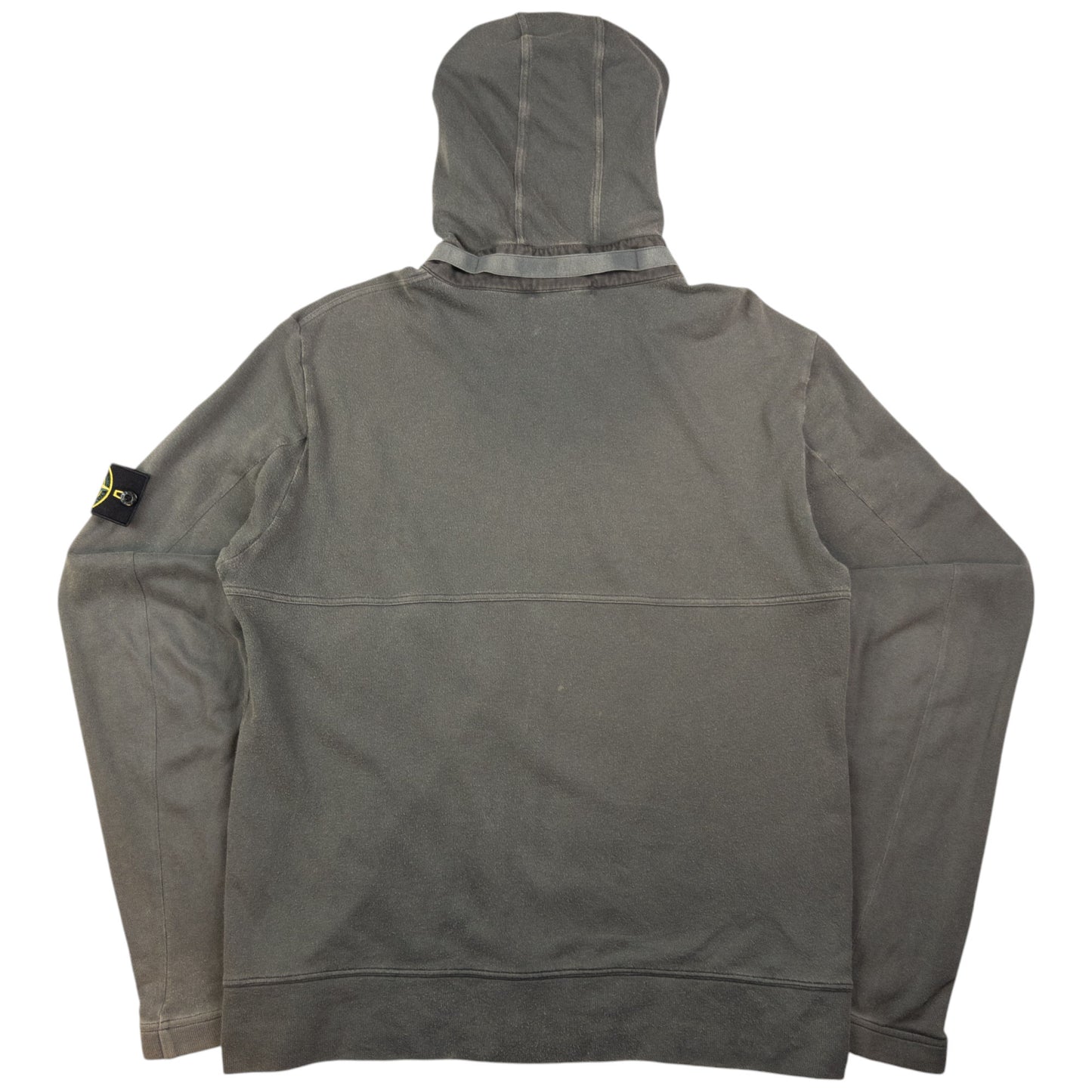 Vintage Stone Island Zip Up Hoodie Size M