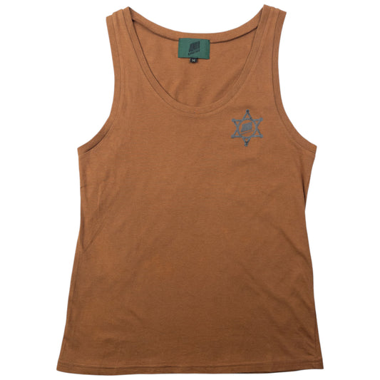 Vintage 80s Gaultier JUNIOR Sheriff Star Vest Top Womens Size M
