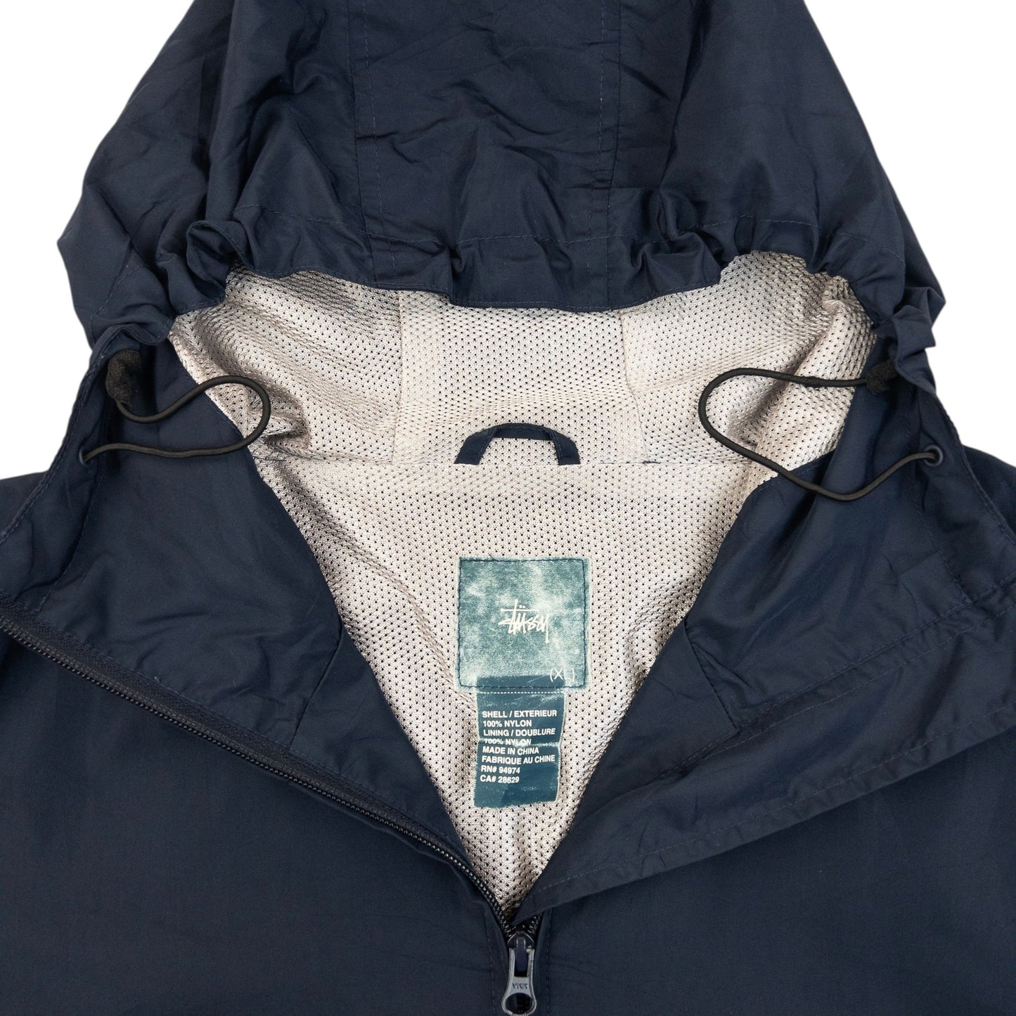 Vintage 2000s Stussy Zip Up Jacket Size XL