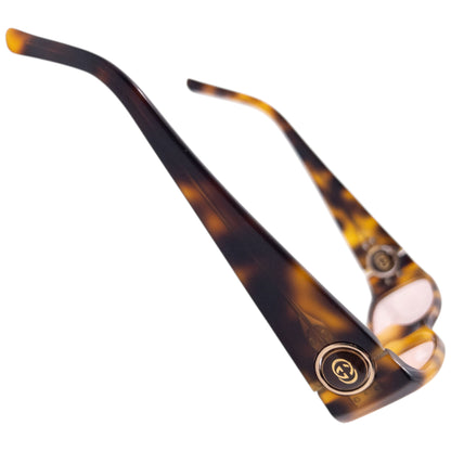 Vintage 2000s Gucci By Tom Ford Tortoise Shell Sunglasses