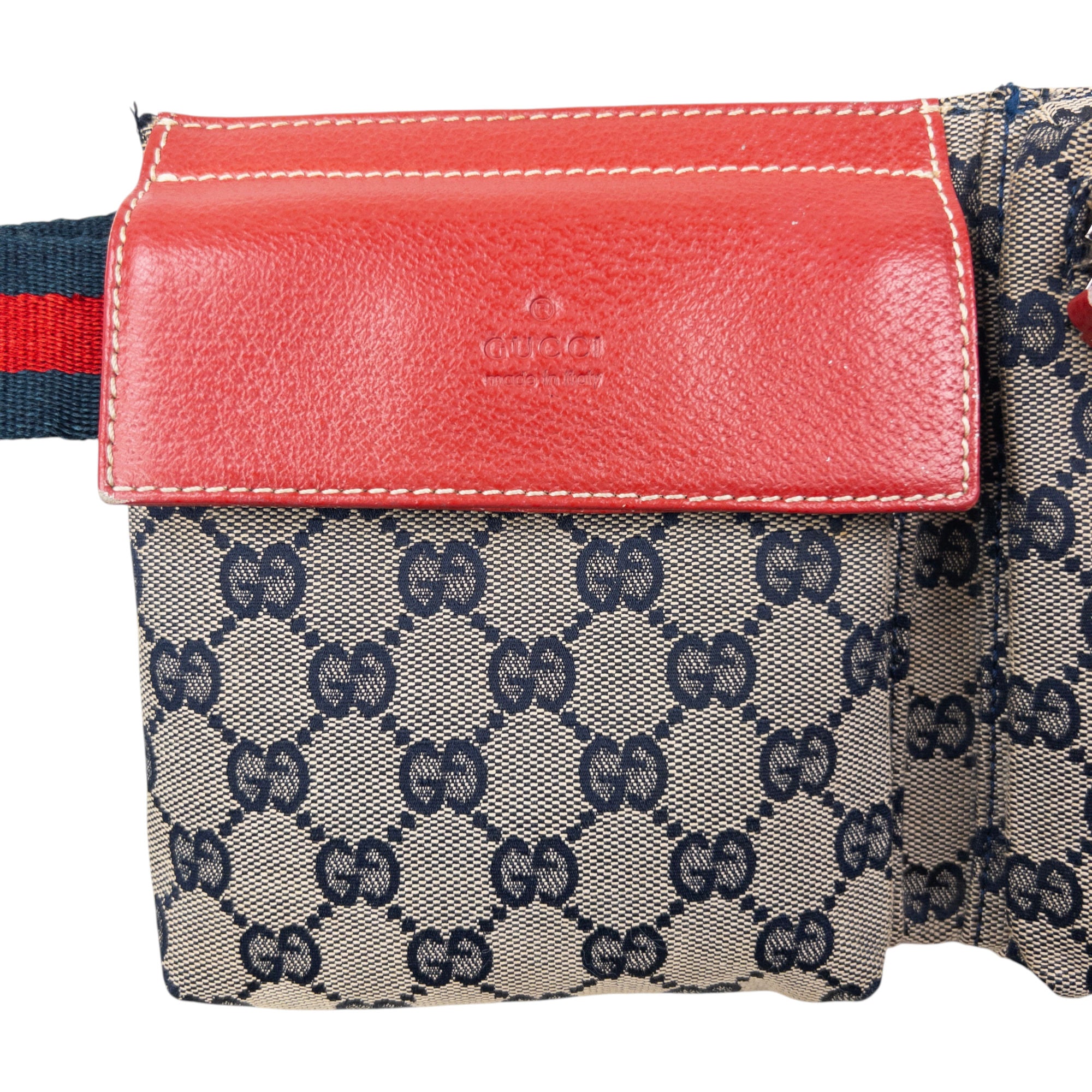 Vintage 2000s Gucci Monogram Crossbody Bag