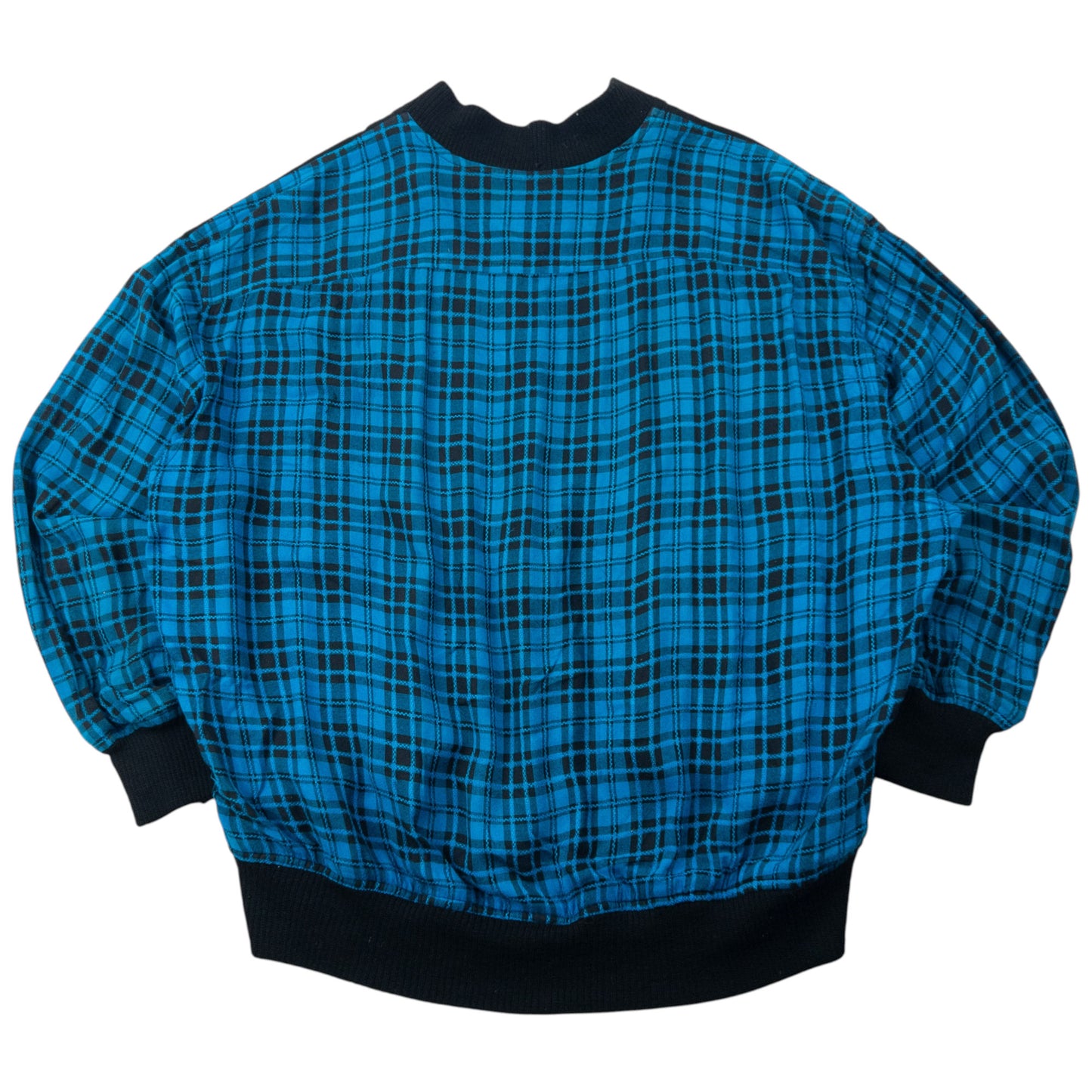 Vintage 90s Comme Des Garçons Tricot Checkered Bomber Jacket Size L