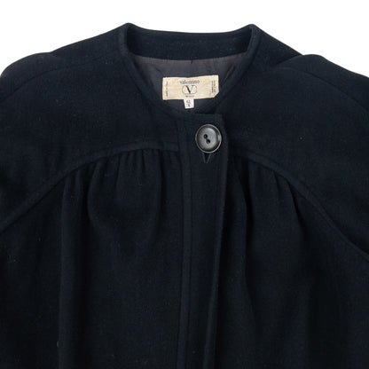 Vintage 80s Valentino Miss V Longline Wool Jacket Womens Size XL