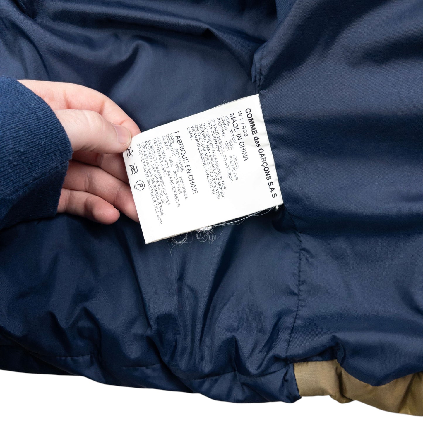 Vintage 2009 Comme Des Garçons SHIRT Puffer Jacket Size S