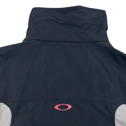 Vintage 90s Oakley Nitro Fuel Zip Up Snowboarding Jacket in navy, photo 8