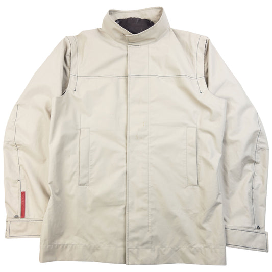 Vintage 2000s Prada Sport Zip Off Sleeve Jacket Size L