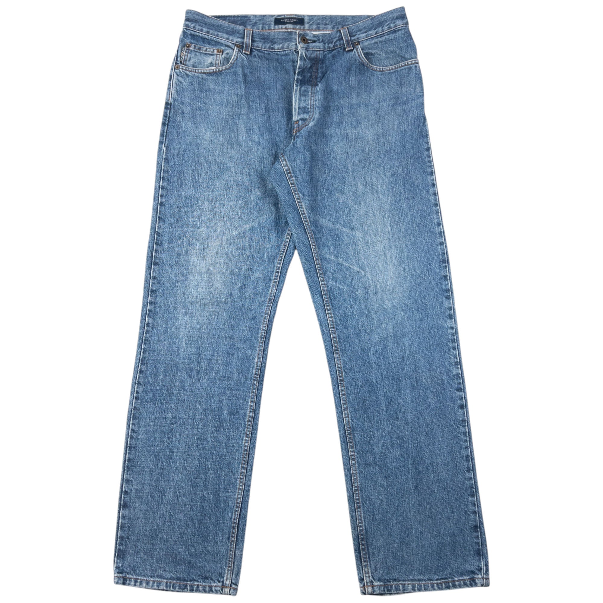 Vintage 2000s Burberry Denim Jeans Size W35
