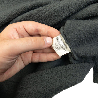 Vintage 2000s Burberry Q Zip Fleece Sweatshirt Size M