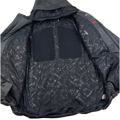 Vintage Oakley Checkered Zip Up Jacket Size L