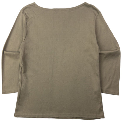 Vintage 90s Yohji Yamamoto Long Sleeve T Shirt Womens Size M