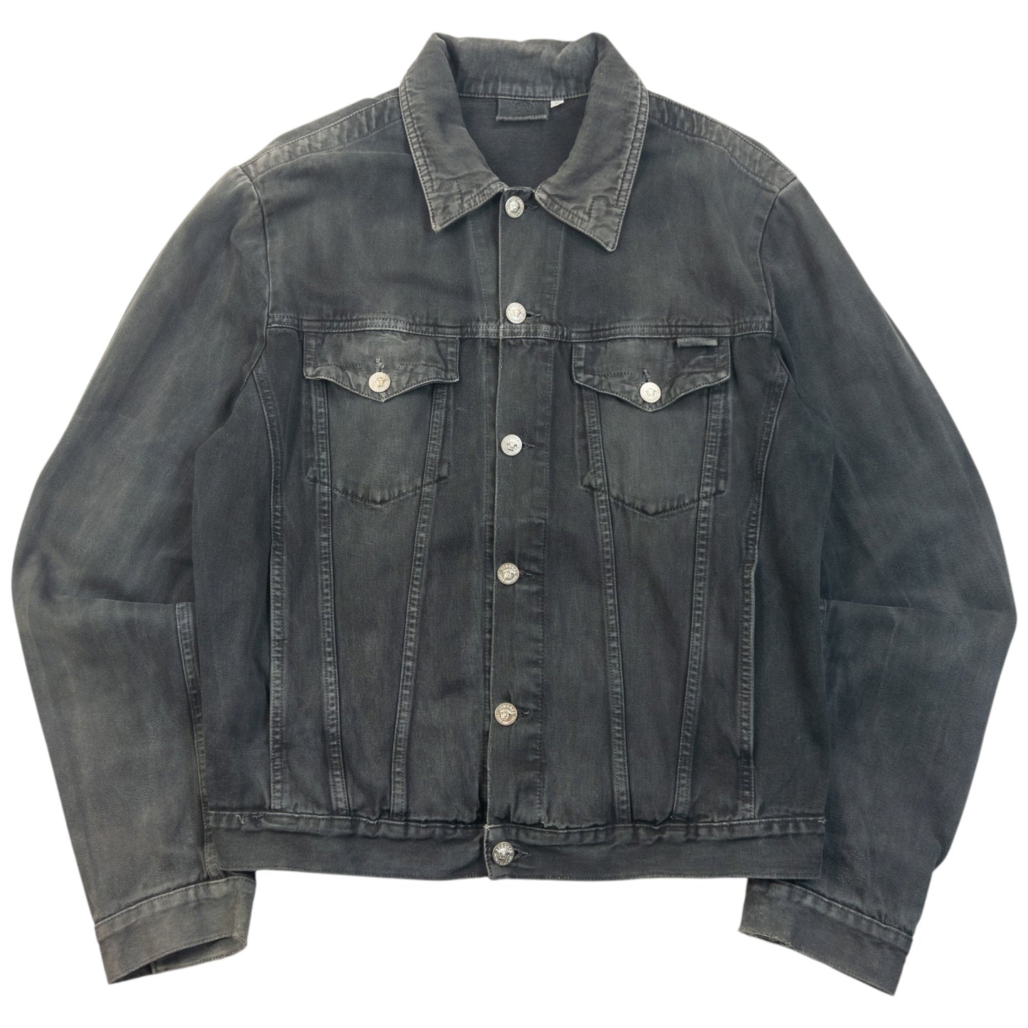 Vintage 2000s Versace Jeans Couture Button Up Jacket Size S