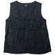 Vintage 2000s Cabane De Zucca By Issey Miyake Ruffle Top Womens Size M
