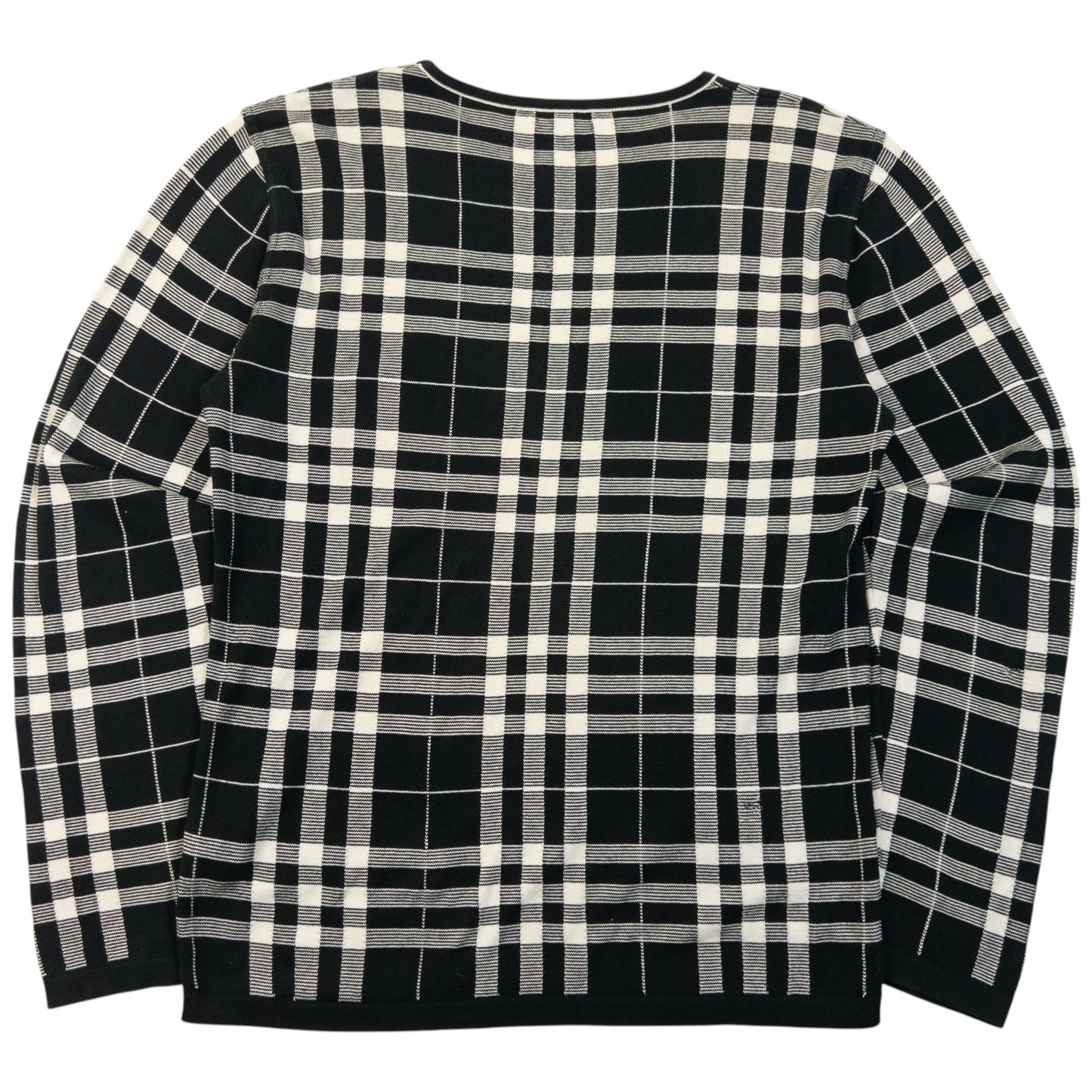 Vintage 2000s Burberry Nova Check Jumper Size M