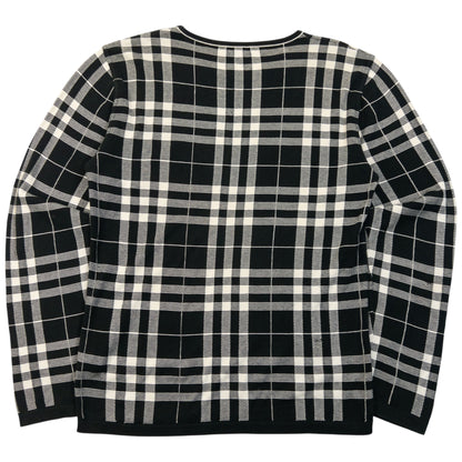 Vintage 2000s Burberry Nova Check Jumper Size M