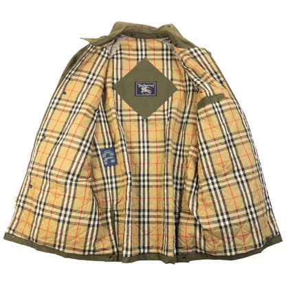 Vintage 90s Burberry Nova Check Lined Jacket Size XL