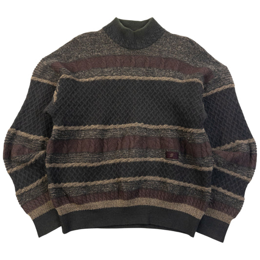 Vintage 90S Balenciaga Sports Wool Knit Jumper Womens Size M