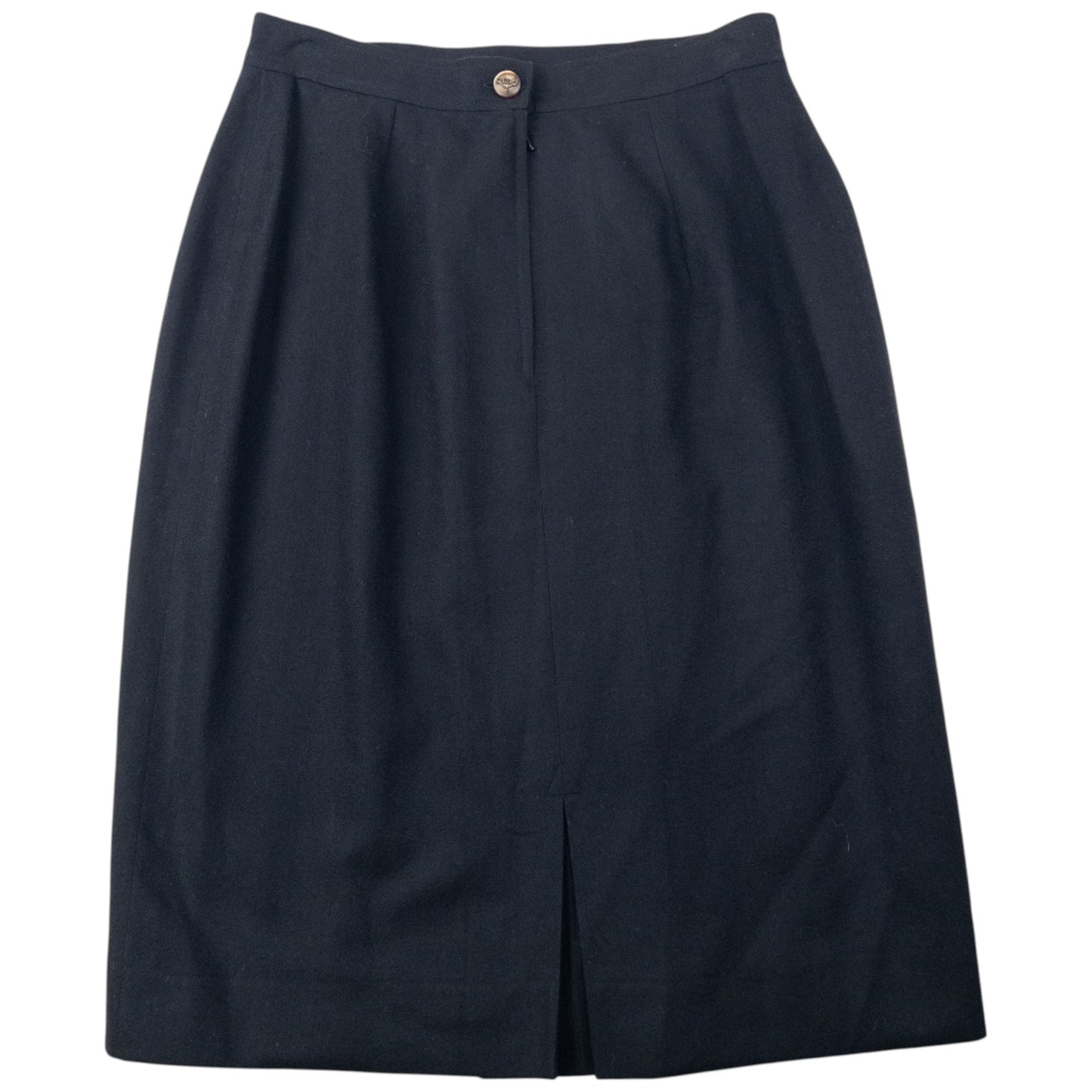 Vintage 80s Gucci Wool Skirt Womens Size W26