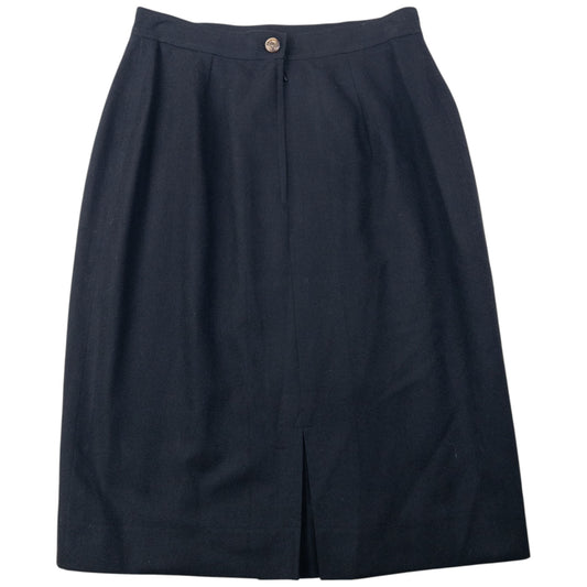 Vintage 80s Gucci Wool Skirt Womens Size W26