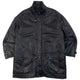 Vintage 90s Hugo Boss Zip Up Clasp Leather Jacket Size XXL